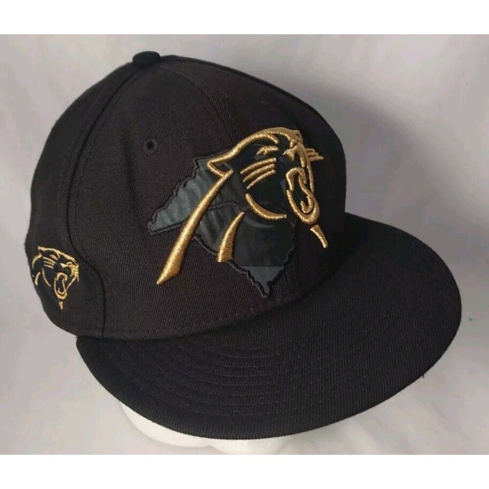 Carolina Panthers North & South Carolina State Outlines SZ 7 3/4 Hat/Cap-NICE!